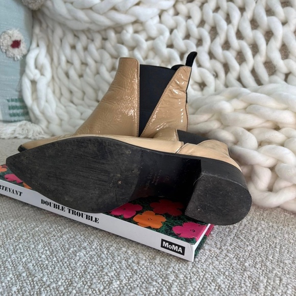 Acne Studios Jensen Women's Patent Leather Chelsea Boot - Picture 4 of 6